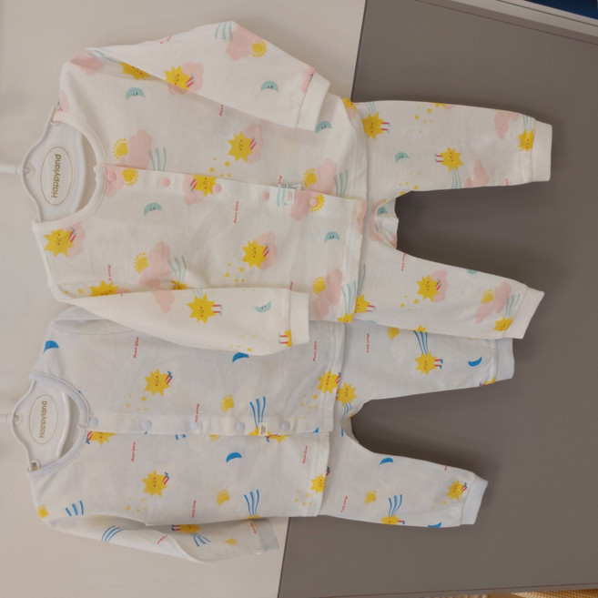 해피랜드 햇살처럼 포근한 우리 아기의 에센셜 봄 내의