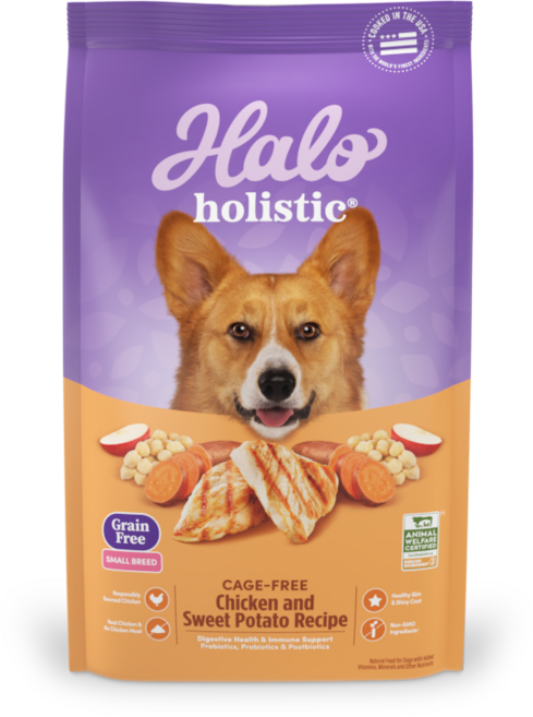 Halo 嘿囉 Holistic 小型成犬無穀雞肉配方, 4.53kg, 1個, no this value