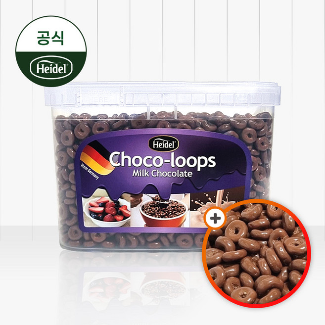 하이델 밀크 초코룹스, 1개, 1.2kg