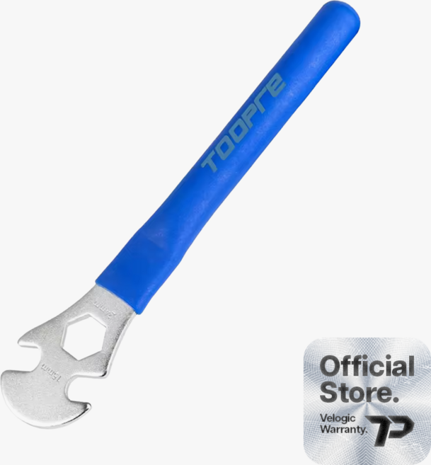 투프리 페달 렌치 자전거 크랭크 정비 공구 스패너 Toopre, 페달렌치 15mm 16mm 17mm, 1개