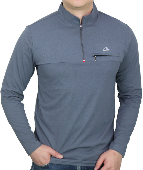 마운티스트 스트랭스 긴팔 집업 티셔츠 (남) 봄가을 내구성 강한 잠재권축사