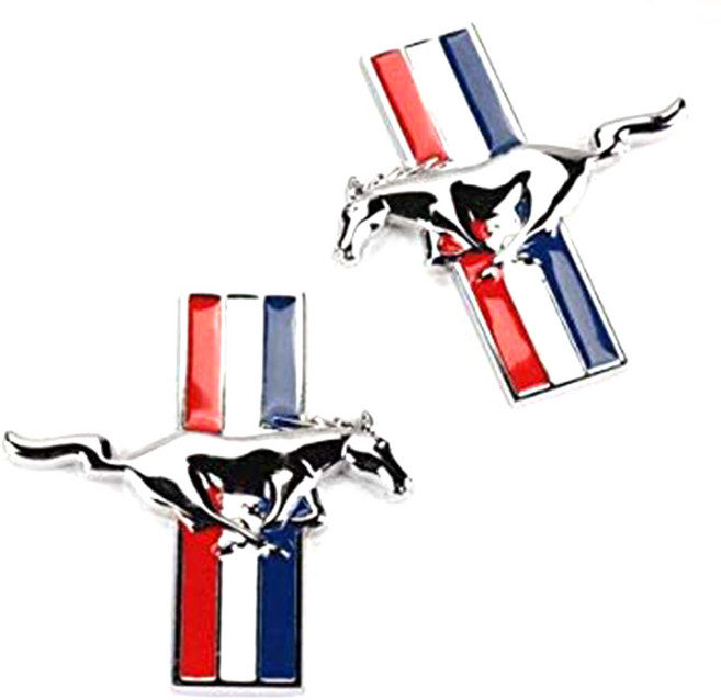 포드 머스탱 엠블럼 스티커 2개1세트, 포드머스탱