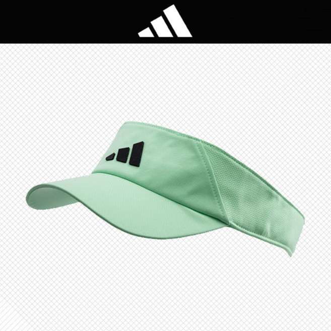 아디다스 에어로레디 바이저 썬캡 모자 조깅모자 등산모자, M, IP2769(그린), 1개