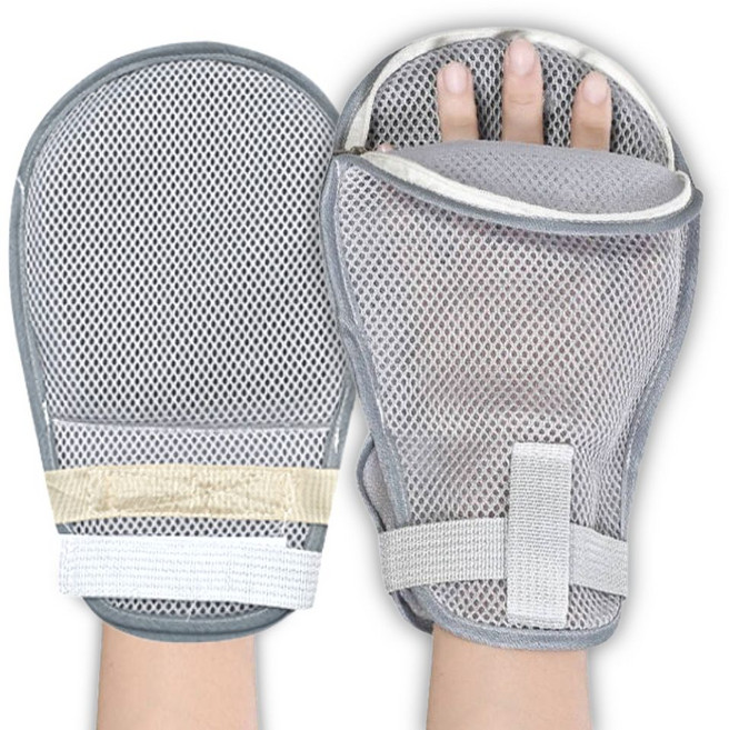 파인다즈 치매장갑 손목억제대 긁음방지 장갑, 1개