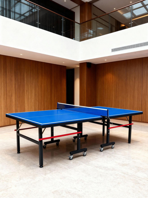 이동식 접이식 탁구대 대형 크기 규격 국제 공인 탁구, 1개, 15mm 다리 30mm 없음 선물 세트 포함