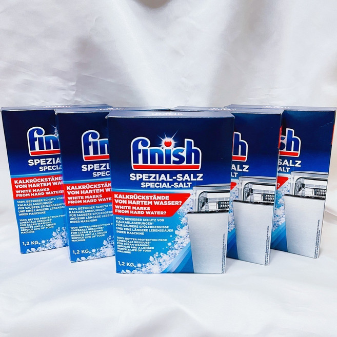 finish 洗碗機專用軟化鹽 6kg, 1個