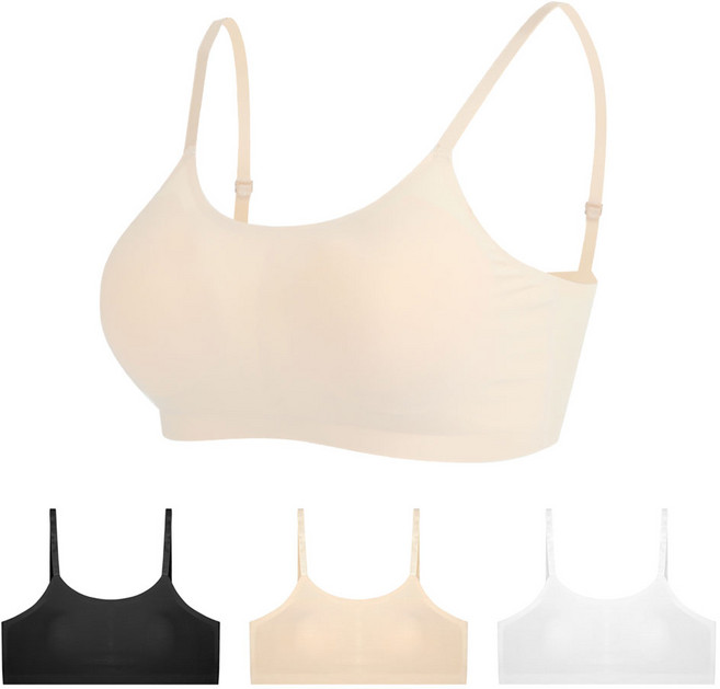 심리스 누디 주니어부터 빅사이즈까지 쾌적한 스포츠브라