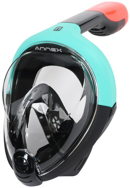 아넥스 성인 스노쿨링 마스크 세트, 아쿠아