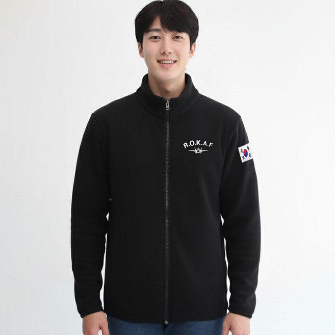 공군 군용 ROKAF 군인 에어포스 로카 후리스