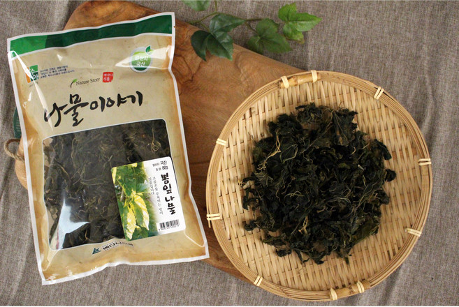 [양양의농부] 국산나물 마수아 국내산 뽕잎나물 60g