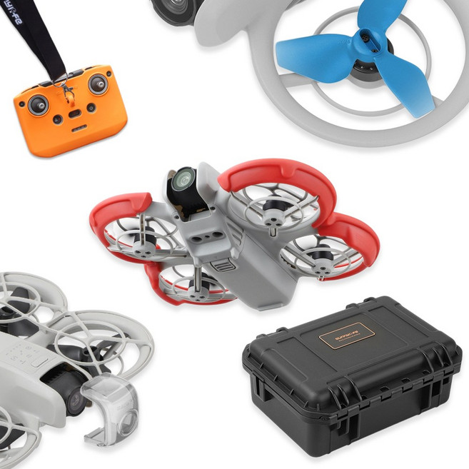 DJI 네오 액세서리 기획전(택1) 프로펠러 가방 케이스 랜딩패드 가드 범퍼 착륙다리 ND필터, 12)짐벌 범퍼-그레이(D86G), 1개