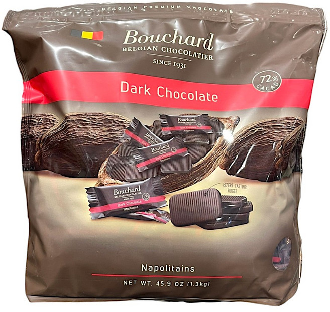 벨기에 부샤드 다크초콜릿, 1.3kg, 1개