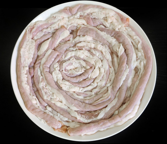 한우 국내산 소곱창 1kg 생 대창 염통 곱창 막창 양 냉동 구이 전골 모듬 술안주, 1개