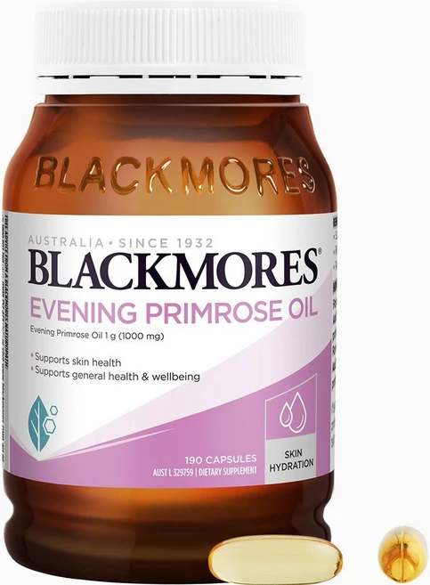 블랙모어스 이브닝 프림로즈 오일 1000mg 캡슐, 190정, 1개 - 쿠팡