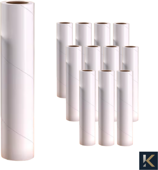 킨솔 대용량 테이프클리너 리필 24cm x 20m 100회분, 12개