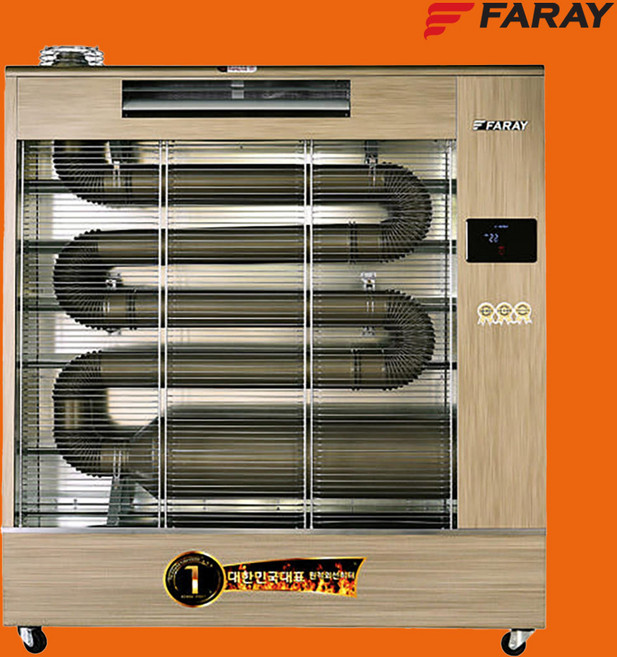 화레이 돈풍기 H25F 대형 곱창 등유 석유 난로 원적외선 튜브히터