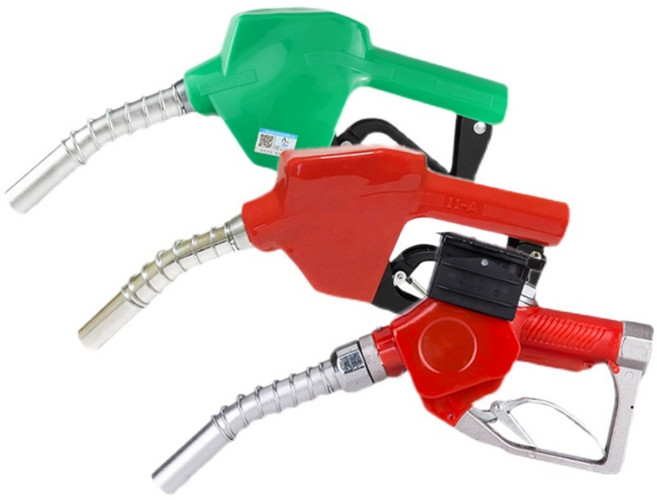 주유소 주유건 자동 노즐 밀봉 급유 자동 점핑 건 셀프 휘발유 주입기 계량 고속 부품, 1개