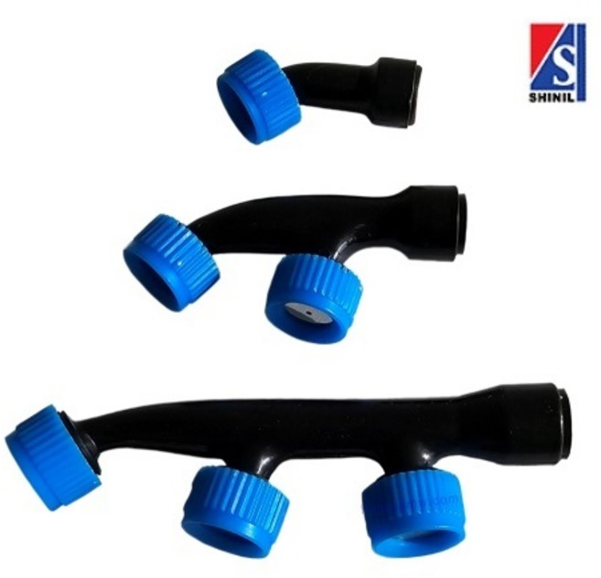 신일실업 충전식 분무기 손잡이 제초나팔 노즐 분사노즐 제초나발 제초삿갓 부속 부품, 1개