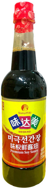 신호 미극선간장 양조간장 위다미 중국간장 800ml, 1개