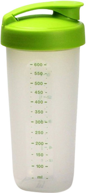 타파웨어 쉐이커 단백질 미숫가루 쉐이크통 믹서텀블러, 680ml, 그린, 1개