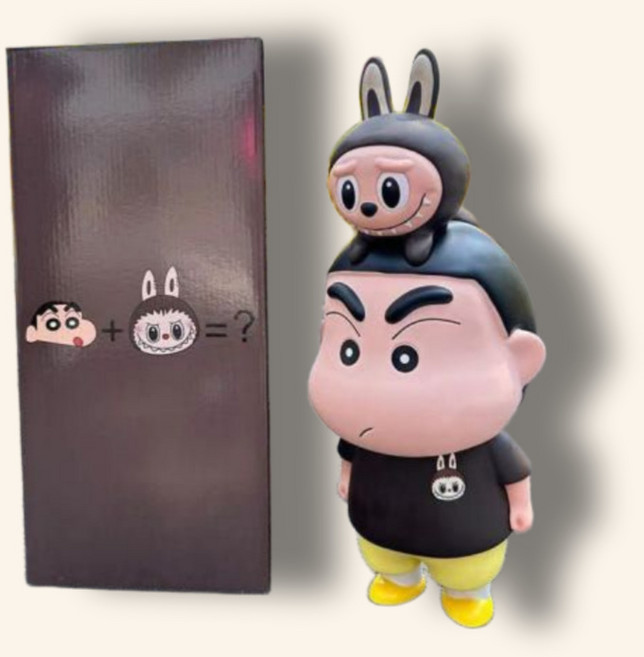짱구 라부부 대형 피규어 20cm, 1개