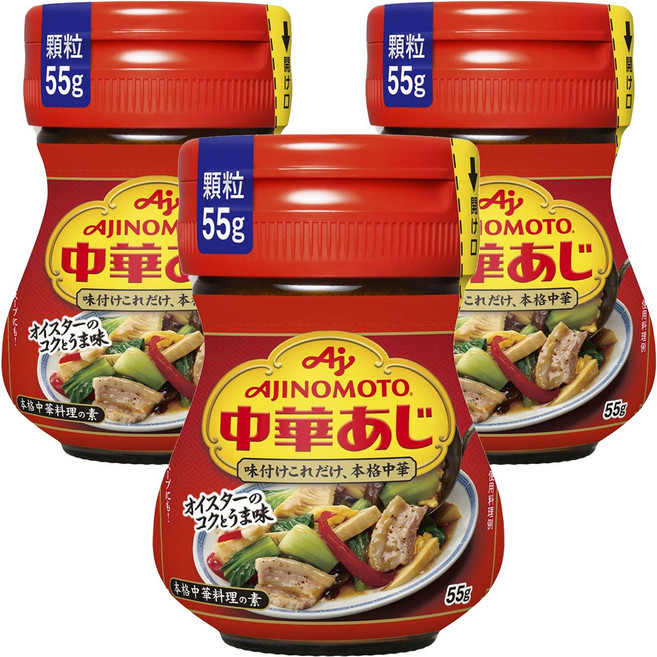 아지노모토 오이스터 깊은 중화 맛 과립형, 55g, 3개