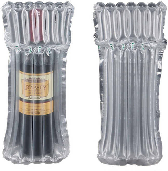 위바인 뚜껑형에어팩 와인포장 유리병포장재 에어스틱 택배 포장 완충재 뽁뽁이 에어캡, 50개