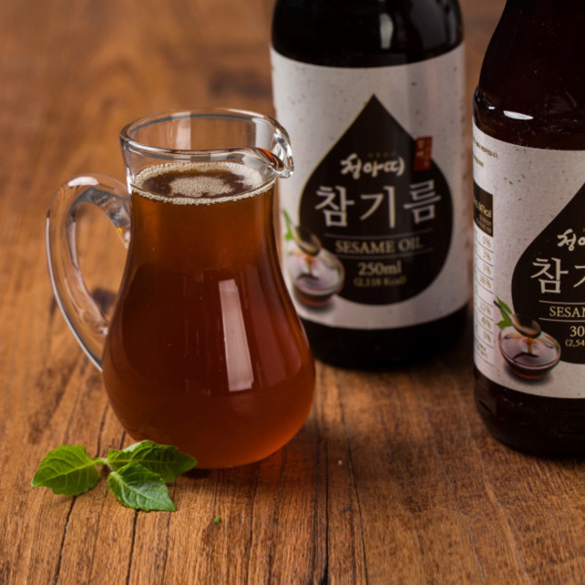 국산 통깨 사용 청아띠 참기름, 1개, 500ml