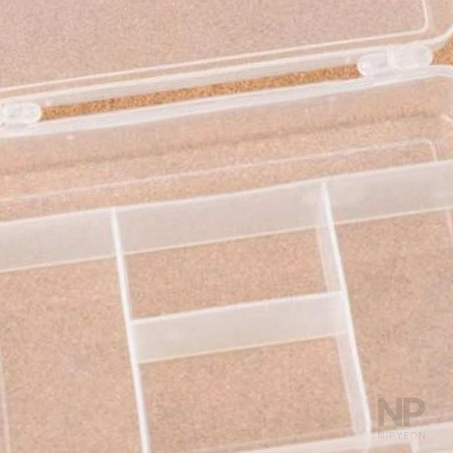 니편 5칸 수납케이스 화장솜보관함