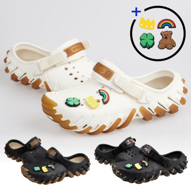 (국내정품) 크록스 에코 로 RO 클로그 + 악세사리 4종 증정