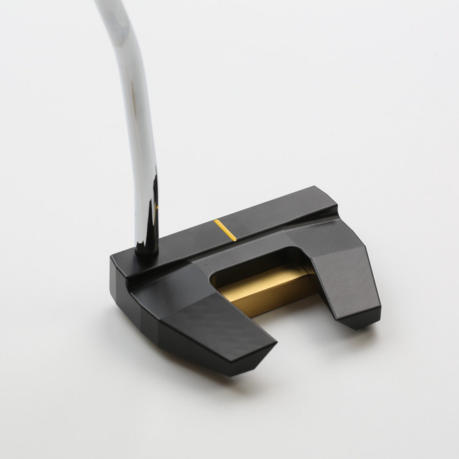 위씨 We.C 프리미엄 라스트위너 말렛 퍼터 LW-M02 (더블밴드넥), 실버, 35, 슈퍼스트로크 블랙 (두툼한그립)