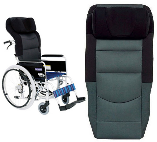 테이진 자세유지 각도조절 휠체어 등받이 시트 쿠션 KG0021, 1세트
