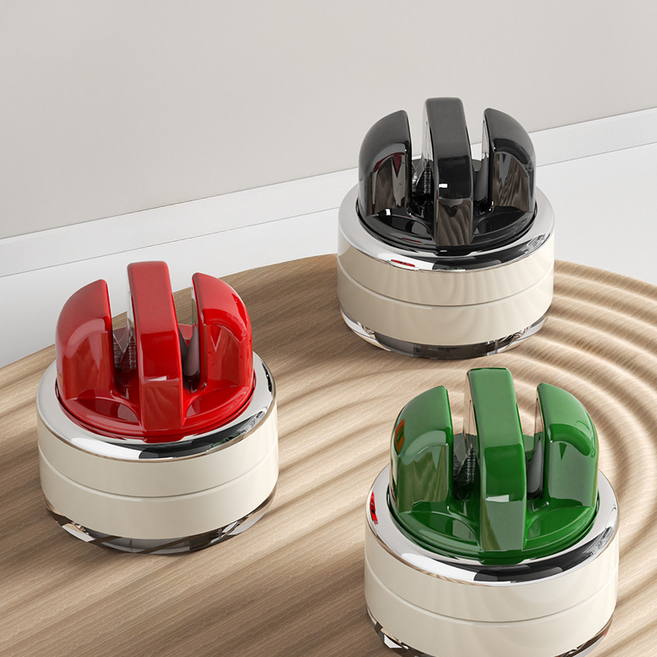 캔디 컬러 가정용 미니 칼갈이, 1개, 블랙