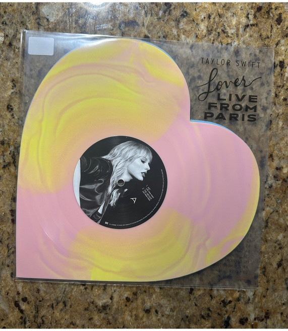 (수입 LP) NEW LTD EDITION TAYLOR SWIFT LOVER LIVE FROM PARIS | HEART SHAPED CITY OF LOVE