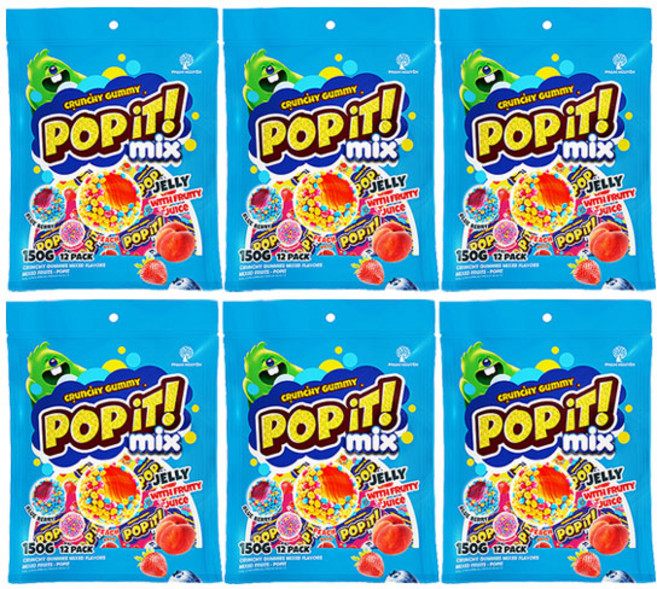 PHAM NGUYEN 팝잇 믹스 젤리 12개입, 150g, 6개