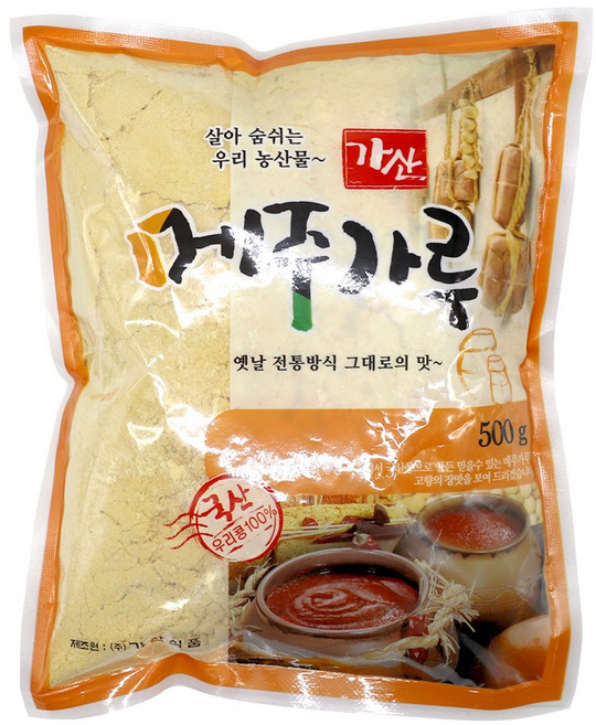 가산식품 메주가루 500g 국내산콩 100% 옛날방식 전통방식 직접제조, 1개