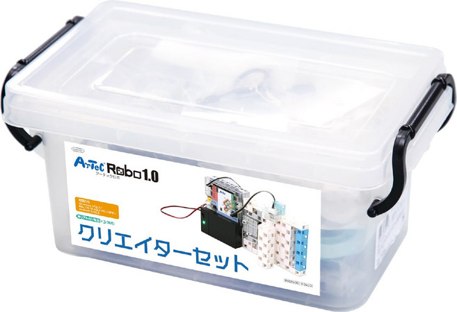 (Artec) 1.0 STEM 94497 아텍 아텍 로보 크리에이터 세트 프로그래밍 로봇 교육