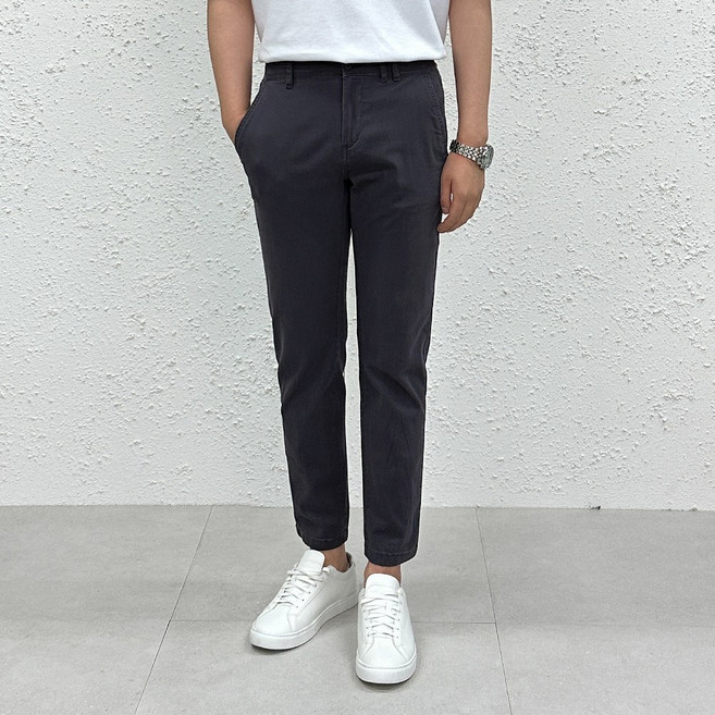 더맨쉽 스판 히든 매직밴딩 일자 면바지 SPTCP17006