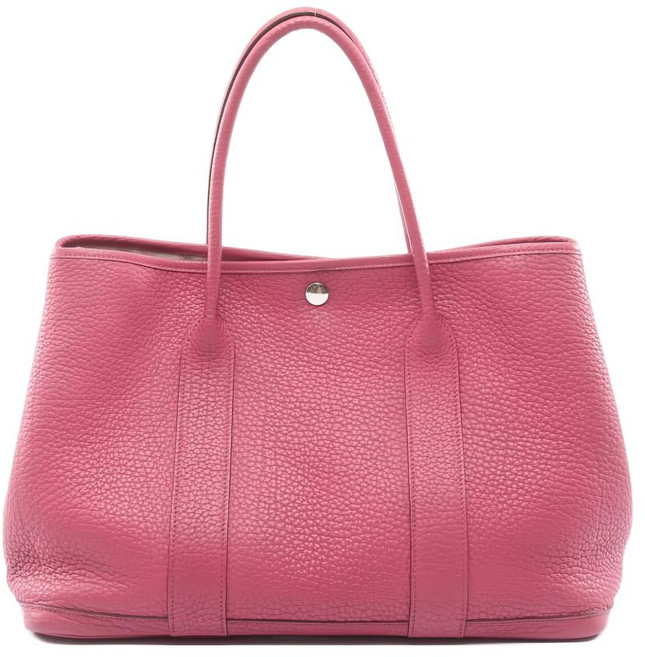 에르메스 중고 2012 가든파티 PM 레더 토트 백