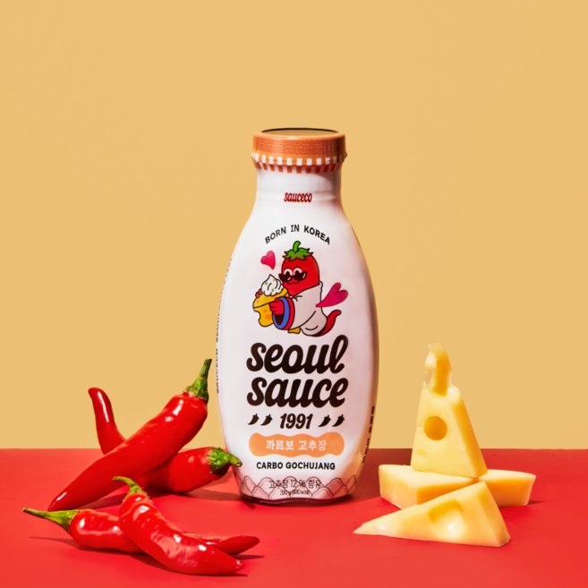 [서울소스 1991] 까르보 고추장 소스, 320g, 1개