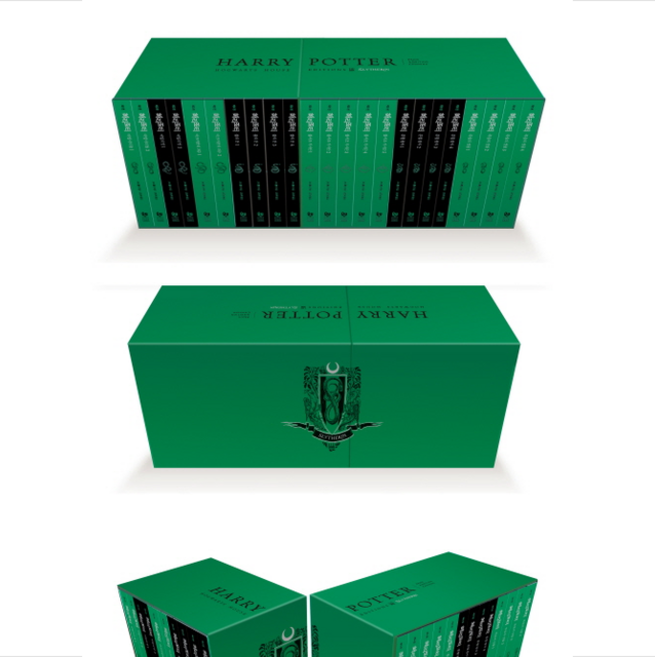 해리 포터 슬리데린 기숙사 에디션 1-4 세트(무선) + 미니수첩 증정, 문학수첩, J.K. 롤링