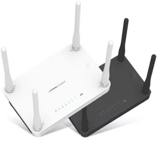 EFM 아이피타임 ipTIME AX2004T 4포트 WIFI6 유무선공유기 블랙 화이트, 1개
