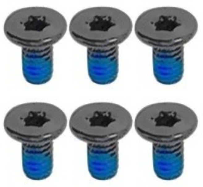 레노버 요가 C930-13IKB 81C4 유리 81EQ 용 6PCS 노트북 하단베이스 커버 케이스 나사
