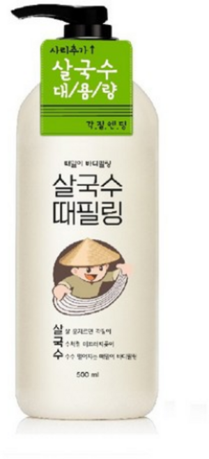 라끄베르 살국수 때필링 바디스크럽, 300ml, 1개