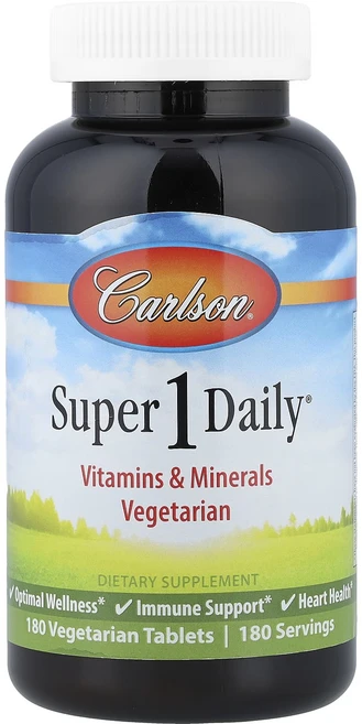 칼슨 슈퍼 원데이 베지테리언 멀티플 포뮬러 180 정, 3개 - 쿠팡