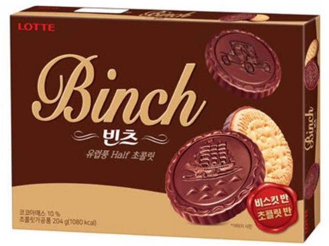 롯데웰푸드 빈츠 꿀고구마, 204g, 3개
