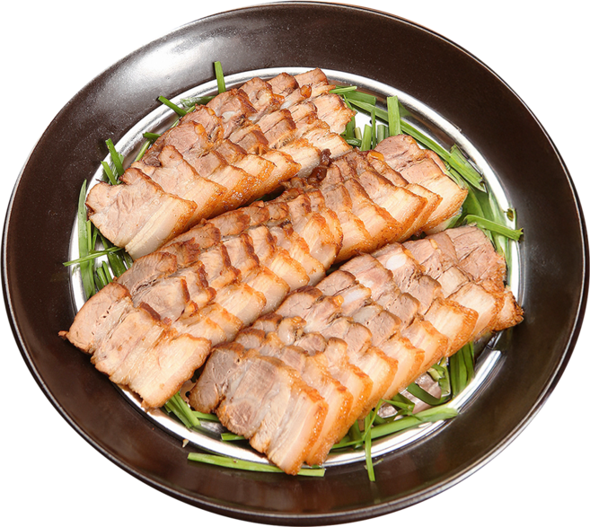 삶은 오겹살 통수육 보쌈 세트, 350g, 1개