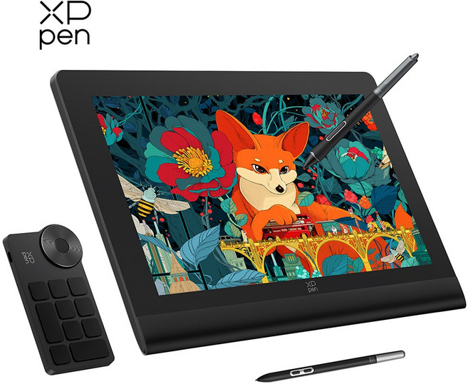 [당일발송 8종사은품 증정] 엑스피펜 아티스트 Ultra 16 액정타블렛 4K OLED 터치 (24개월A/S지원), 블랙, 아티스트 울트라 16 터치 4K