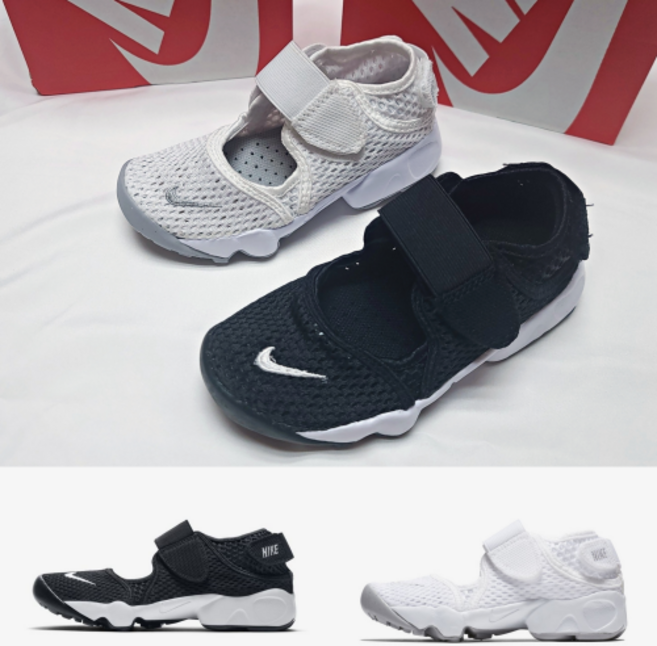 나이키 키즈 에어 리프트 블랙 아동 초등학생 주니어 여름 샌들 타비슈즈 족발 190 200 국내배송 정품