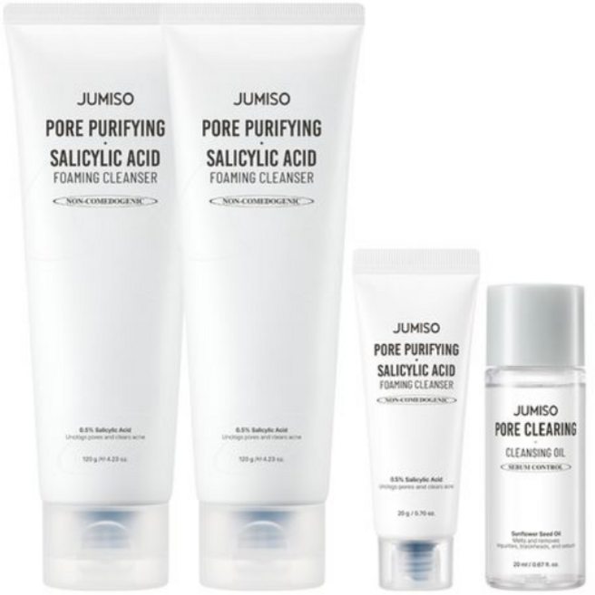 주미소 포어 퓨리파잉 살리실산 클렌저 120g 더블기획 (+폼20g+오일 20ml)